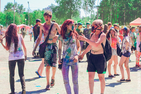 Happy Holi Fest Новосибирск 2017