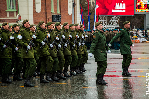 Новосибирск готовится к празднованию 9 мая 