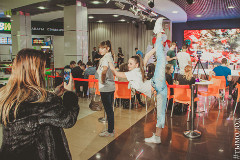 Съёмки новогодней программы