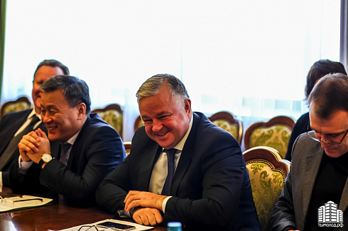 Встреча руководителей студенческих отрядов с губернатором Новосибирской области Владимиром Городецким