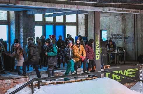 Первая в России битва по сноуборду в городской среде Drive Urban Snowboard