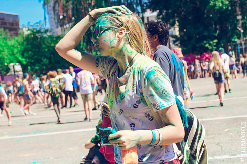 Happy Holi Fest Новосибирск 2017