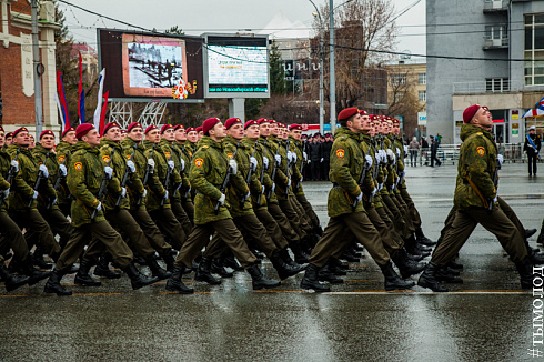 Новосибирск готовится к празднованию 9 мая 