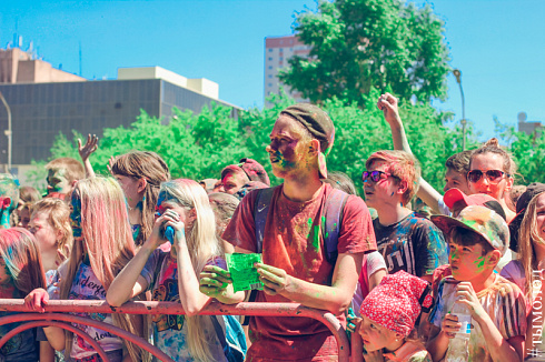 Happy Holi Fest Новосибирск 2017