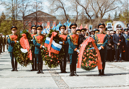 Митинг на Монументе Славы