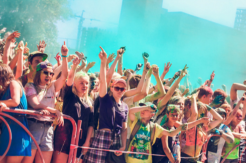 Happy Holi Fest Новосибирск 2017