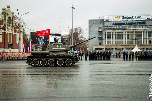 Новосибирск готовится к празднованию 9 мая 