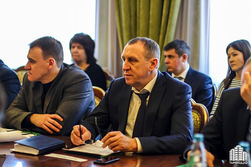 Встреча руководителей студенческих отрядов с губернатором Новосибирской области Владимиром Городецким