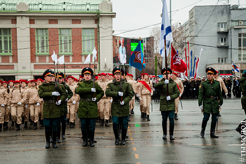 Новосибирск готовится к празднованию 9 мая 