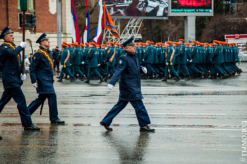 Новосибирск готовится к празднованию 9 мая 