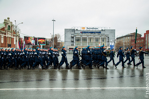 Новосибирск готовится к празднованию 9 мая 