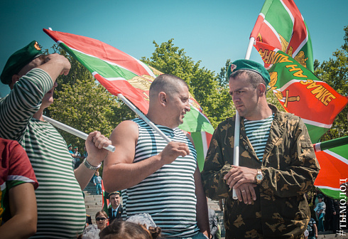 День пограничника в Новосибирске