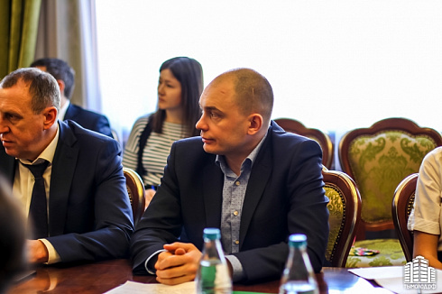 Встреча руководителей студенческих отрядов с губернатором Новосибирской области Владимиром Городецким