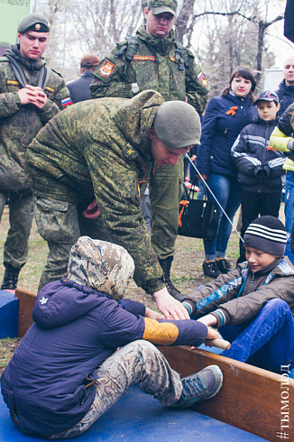 Празднование Дня Победы в Новосибирске