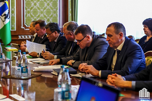 Встреча руководителей студенческих отрядов с губернатором Новосибирской области Владимиром Городецким