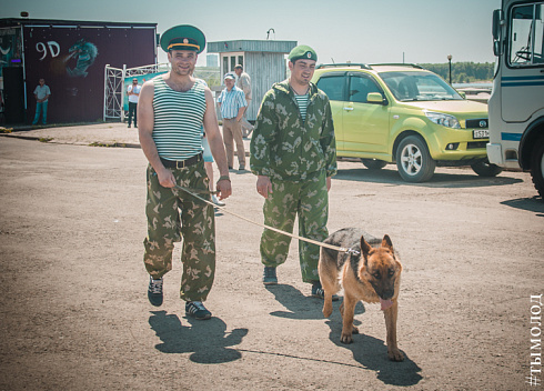 День пограничника в Новосибирске