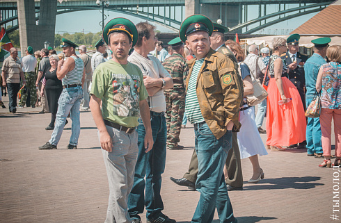 День пограничника в Новосибирске