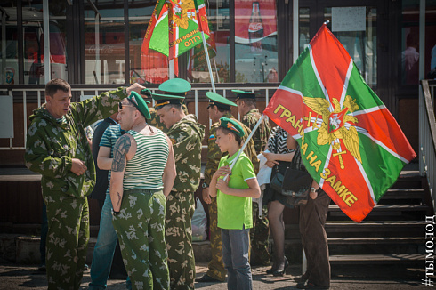 День пограничника в Новосибирске