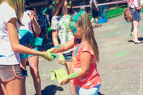 Happy Holi Fest Новосибирск 2017