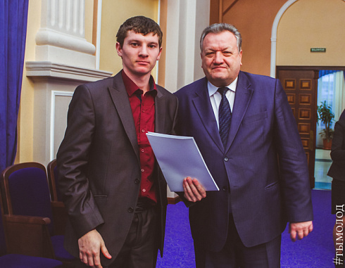 Награждение дружинников народных дружин Новосибирска по итогам 2016 года