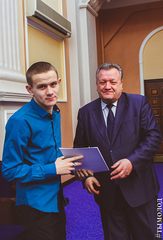 Награждение дружинников народных дружин Новосибирска по итогам 2016 года