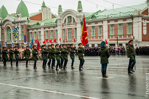 Новосибирск готовится к празднованию 9 мая 