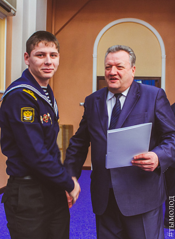 Награждение дружинников народных дружин Новосибирска по итогам 2016 года