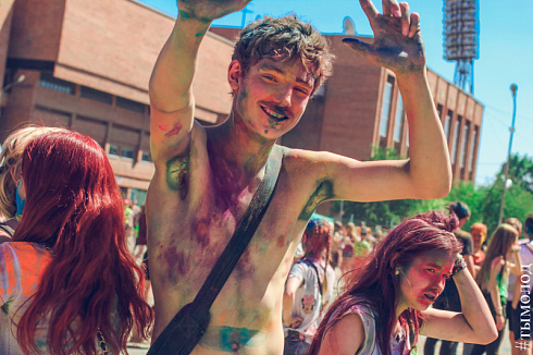 Happy Holi Fest Новосибирск 2017