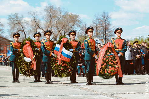 Митинг на Монументе Славы