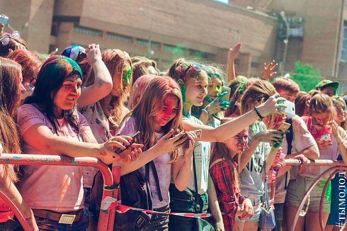 Happy Holi Fest Новосибирск 2017