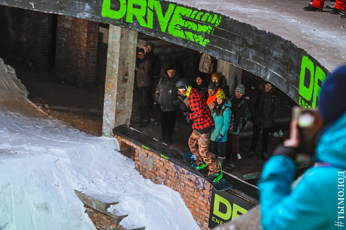 Первая в России битва по сноуборду в городской среде Drive Urban Snowboard