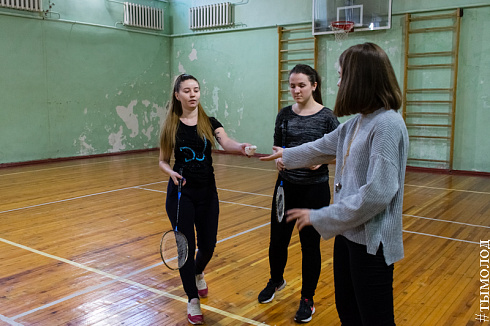 Спартакиада студенческих отрядов. Бадминтон и футбол
