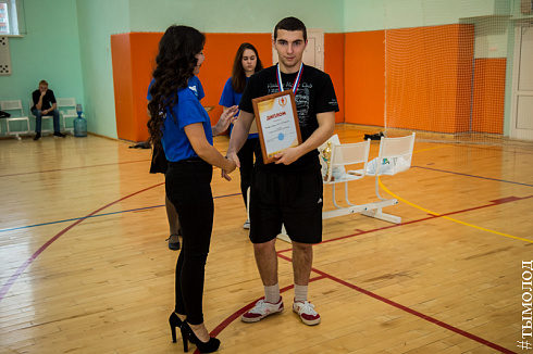 Финал спартакиады добровольцев