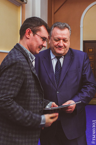 Награждение дружинников народных дружин Новосибирска по итогам 2016 года