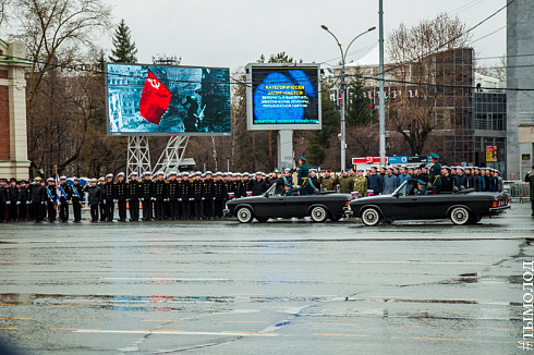 Новосибирск готовится к празднованию 9 мая 