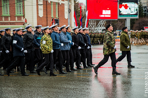 Новосибирск готовится к празднованию 9 мая 