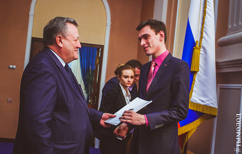 Награждение дружинников народных дружин Новосибирска по итогам 2016 года