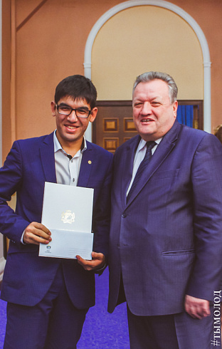 Награждение дружинников народных дружин Новосибирска по итогам 2016 года