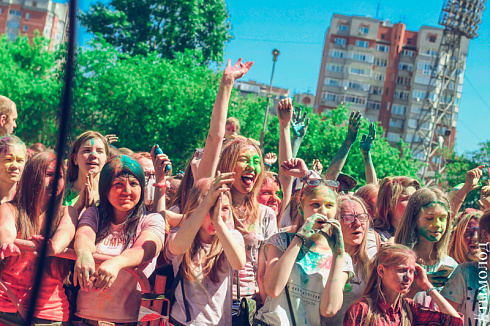 Happy Holi Fest Новосибирск 2017