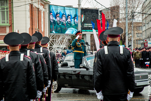 Новосибирск готовится к празднованию 9 мая 