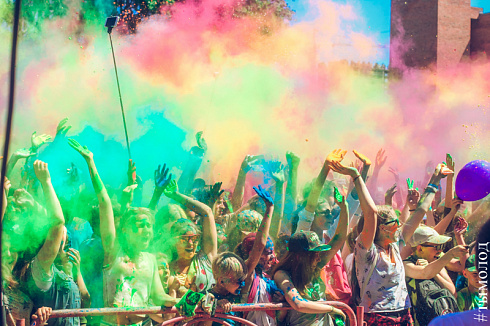 Happy Holi Fest Новосибирск 2017