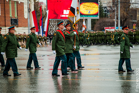 Новосибирск готовится к празднованию 9 мая 