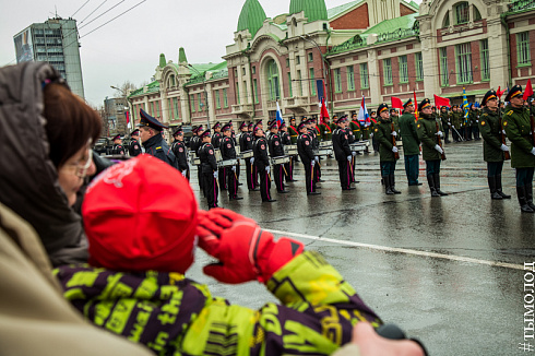 Новосибирск готовится к празднованию 9 мая 