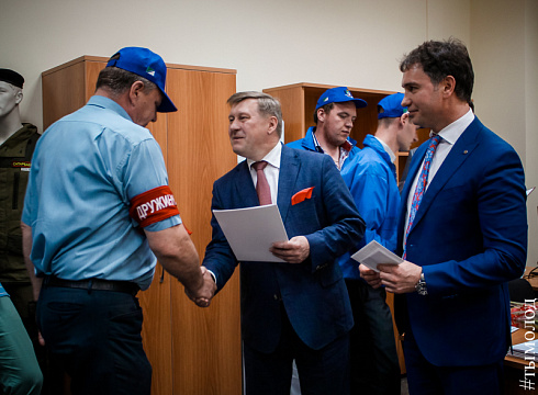 Открытие Штаба добровольных народных дружин