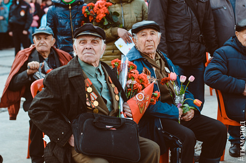 Митинг на Монументе Славы