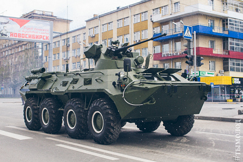 Празднование Дня Победы в Новосибирске