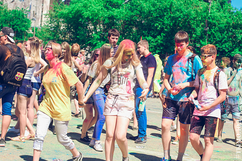 Happy Holi Fest Новосибирск 2017