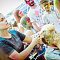 Фестиваль красок "Holi-Day" у ТЦ "МЕГА"