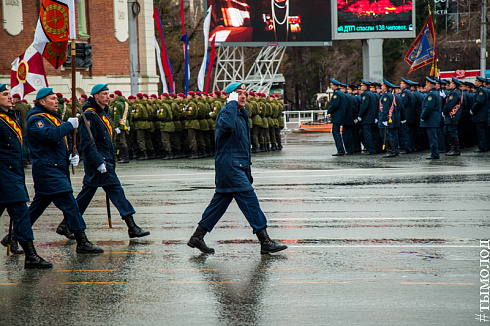 Новосибирск готовится к празднованию 9 мая 