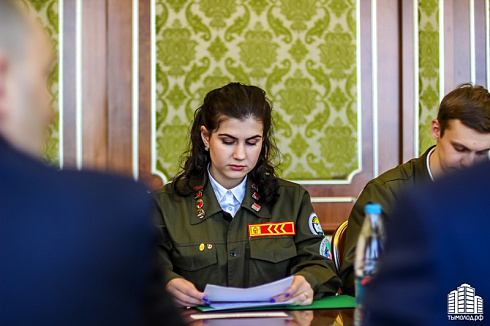 Встреча руководителей студенческих отрядов с губернатором Новосибирской области Владимиром Городецким